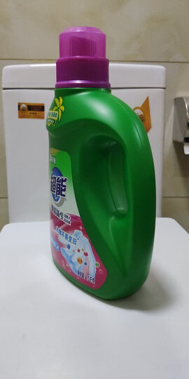 超能 植翠低泡洗衣液(鲜艳亮丽)2kg/袋装 天然椰油 低泡易漂(新老包装随机发货) 晒单图