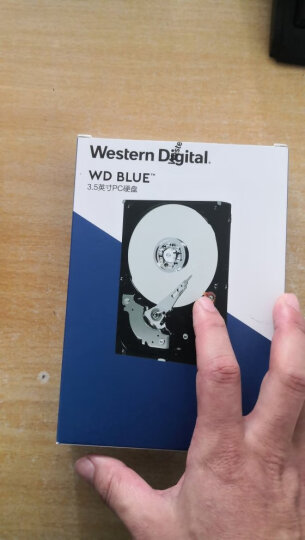 西部数据 台式机机械硬盘 WD Blue 西数蓝盘 1TB CMR垂直 7200转 64MB SATA (WD10EZEX) 晒单图