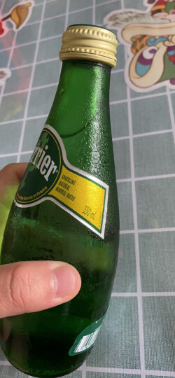 Perrier巴黎水（Perrier）法国原装进口 气泡矿泉水 西柚味330ml*24瓶 晒单图