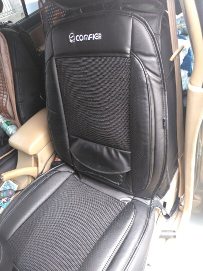 COMFIER 汽车坐垫冬季加热座椅垫保暖十马达按摩保健记忆棉靠垫 V-1206-KR 晒单图