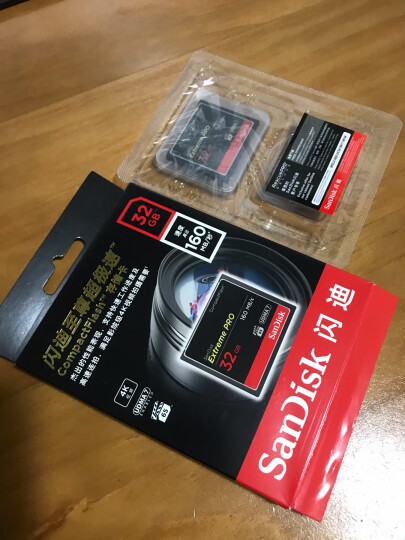 闪迪（SanDisk）32GB CF（CompactFlash）存储卡 高级单反相机内存卡 UDMA7 4K至尊超极速版 读速160MB/s 晒单图