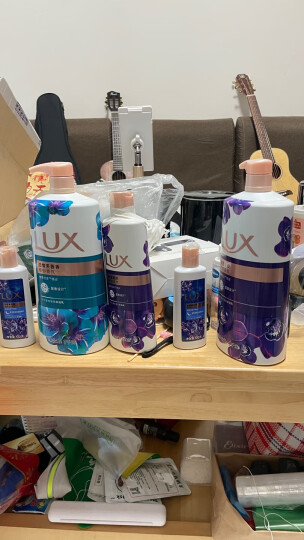 力士（LUX）精油香氛沐浴露幽莲1kg+恣情1kg送旅行装550g或补充装600g家庭装 晒单图