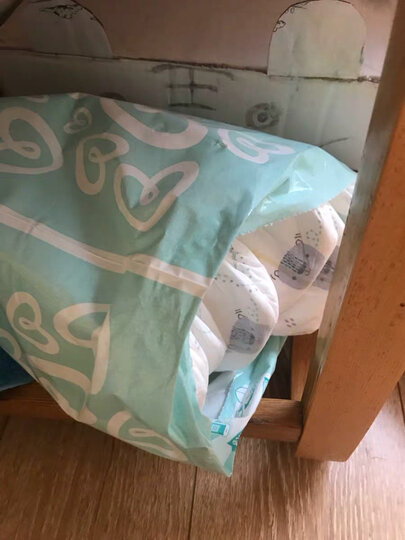 帮宝适一级帮拉拉裤M58片(6-11kg))中码裤型纸尿裤尿不湿轻薄透气 晒单图