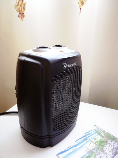 赛亿(Shinee)取暖器 电暖器 电暖气 暖风机家用 节能省电 卧室办公室台立式迷你热风机烤火炉HN2118PT 晒单图