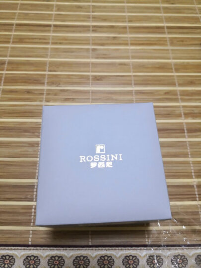 罗西尼（ROSSINI）手表女石英表白盘皮带礼物送女友国表休闲气质本命年红 516734 晒单图