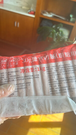 姐妹厨房 大成台畜台式香肠(肉含量86%)优级 台湾风味 烤肠 200g(5根) 晒单图
