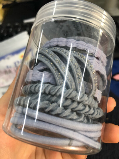 优家(UPLUS)小清新简约个性头绳马尾皮筋20根(发带 发圈 头饰 扎头发 橡皮筋 弹力绳) 晒单图