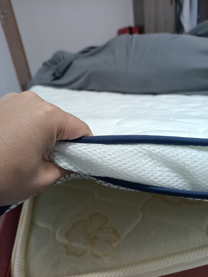 九洲鹿榻榻米可折叠学生加厚防滑印花床垫双人床褥垫子 -1.5x2m 晒单图