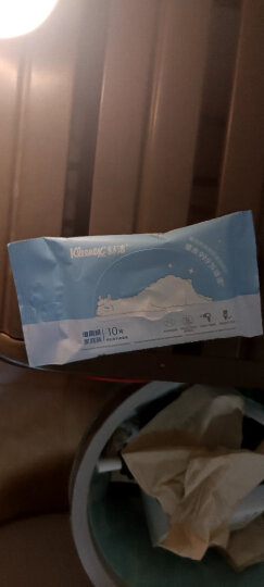 舒洁（Kleenex）湿厕纸 旅行装（便携装）10片*10包 擦除99.9%细菌 清洁湿巾 晒单图