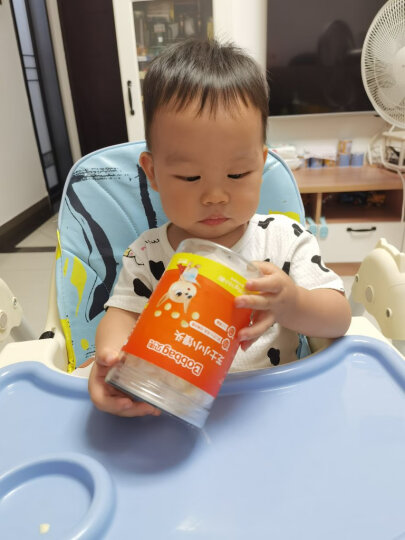 贝兜蛋黄牛奶味小小馒头 儿童饼干营养奶豆小小馒头 110g/罐 晒单图