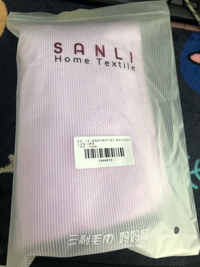 三利 干发帽 柔软强吸水速干擦头发毛巾 便携式可爱洗发包头巾浴帽 桃红色 晒单图
