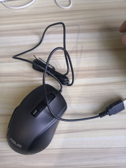 华硕 UX300 有线鼠标 办公鼠标 家用鼠标 右手鼠标 笔记本台式机鼠标 黑色 晒单图