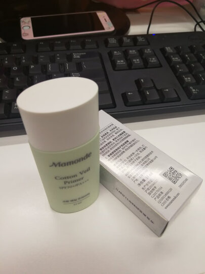 梦妆(Mamonde)肌蜜隔离霜#02(薄荷绿) 35ml(均匀肤色 / 新品和老品随时发放) 晒单图