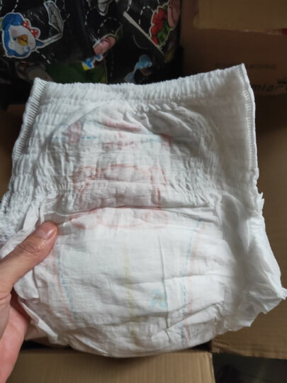 好奇Huggies铂金装纸尿裤L120片(9-14kg)大号婴儿尿不湿,小桃裤新老包装随机发货夏日超薄透气 晒单图