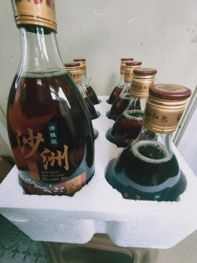 沙洲优黄 江南名酿 清雅型黄酒 沙优清雅 490ml*8瓶 晒单图