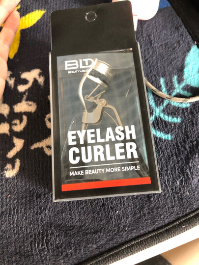 贝览得BLD睫毛夹不锈钢假广角睫毛器防滑垫胶假睫毛镊子 晒单图