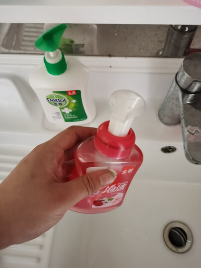 滴露Dettol泡沫抑菌洗手液兰花香沁250mL HelloKitty版 儿童洗手液 5秒杀菌抑菌 晒单图