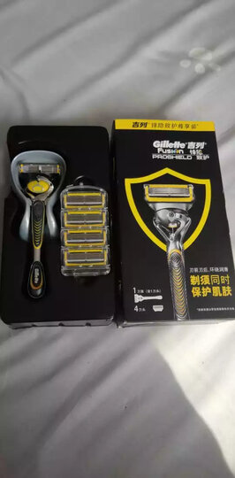 吉列(Gillette) 剃须刀刮胡刀手动 锋隐致护5层超薄刀片(1刀架1刀头) 晒单图