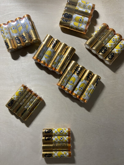 超霸(GP)9号碱性电池25A2粒装 适用于电子玩具/手写笔/蓝牙耳机/医疗仪器/电动工具等 AAAA 晒单图