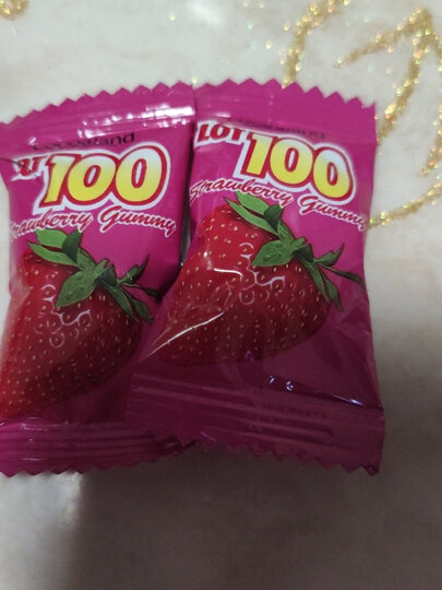 马来西亚进口 一百份 什果果汁软糖 150g 晒单图