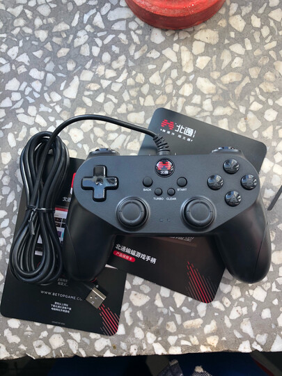 北通蝙蝠BD2E有线游戏手柄 PC电脑Steam电视PS赛博朋克双人成行生化8原神怪物猎人FIFA实况2k篮球支持双打 晒单图