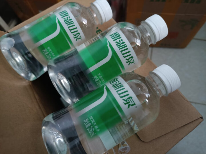 鼎湖山泉 天然饮用水350ml*24瓶 整箱装 清甜小瓶装水 晒单图