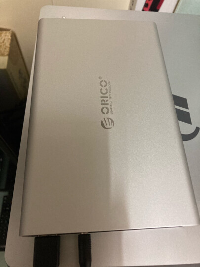 奥睿科(ORICO)移动硬盘盒3.5英寸USB3.0 SATA串口笔记本台式机硬盘外置盒子铝合金固态机械外壳 银色3528U3 晒单图