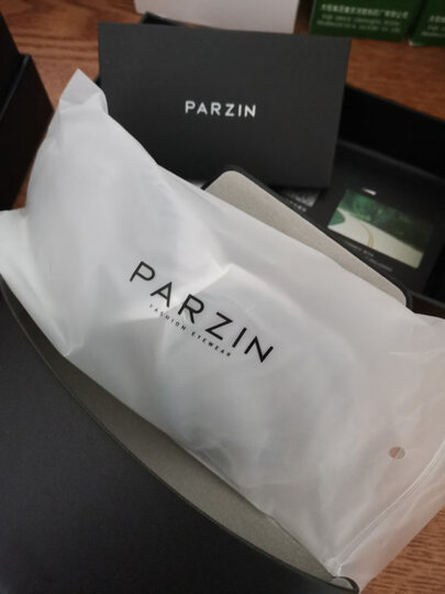 帕森(PARZIN)太阳镜女款墨镜 复古大框时尚偏光太阳眼镜6216 紫色 晒单图