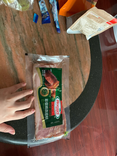 荷美尔(Hormel)招牌匠心生熏腹肉培根120g/袋 冷冻培根片早餐火锅西餐烧烤食材(2件起售) 晒单图