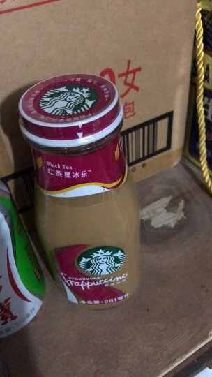 星巴克(Starbucks)星冰乐 红茶281ml*6瓶 咖啡饮料礼盒装(新老包装随机发货) 晒单图