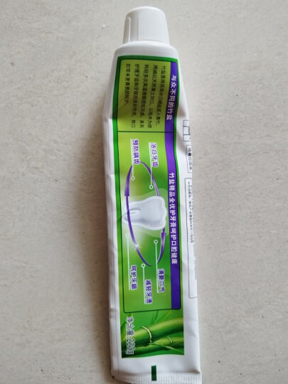 竹盐 韩国进口派缤按压式牙膏285g（萌绿清新）预防蛀牙清新口气 晒单图