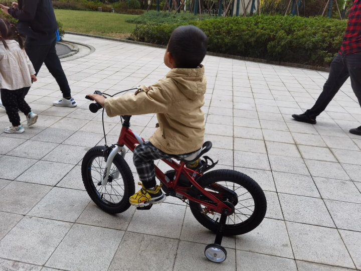 优贝（RoyalBaby）儿童自行车男女童车脚踏车学生山地车 5岁-8岁 表演车16寸 红色 晒单图