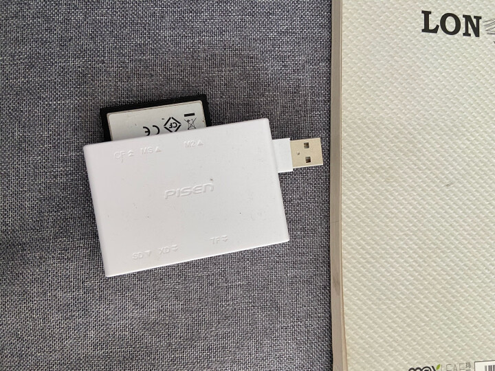 品胜 USB2.0读卡器多功能读卡器手机电脑iPad支持SD/MS/XD/CF/TF/M2索尼单反相机监控内存卡存储卡 晒单图