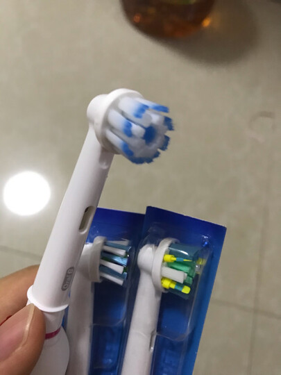 欧乐B 电动牙刷头 3支装 牙线效果型 适配成人2D/3D全部型号 EB25-3 德国进口 官方正品 晒单图