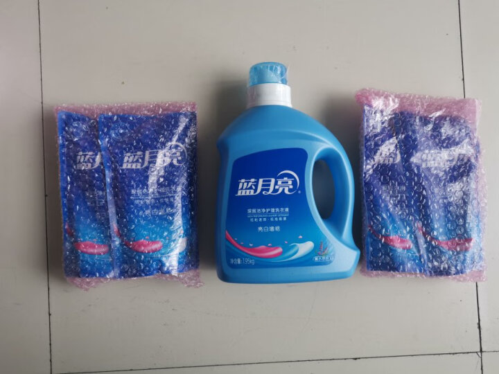 蓝月亮柔顺剂护理剂温和亲肤防静电 3kg/瓶x2（薰衣草香） 婴儿衣物可用 晒单图