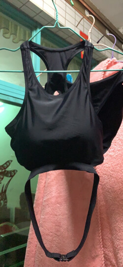 范德安（BALNEAIRE）时尚系列分体泳衣三角女 黑色小胸性感聚拢 度假高级感 83181 黑色 M 晒单图