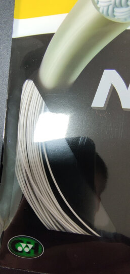 YONEX尤尼克斯羽毛球线耐打型纳米材料高弹耐打BG-95银灰单扎装 晒单图