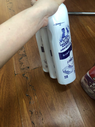 威猛先生 洁厕液 清香 500g*24瓶 整箱销售 洁厕灵 厕所清洁剂 除臭 去味 除垢 【新老包装随机发货】 晒单图