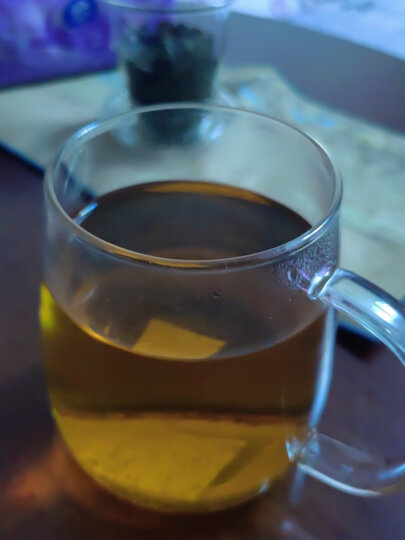 物生物（RELEA）茶杯男女士茶水分离杯玻璃杯带过滤水杯办公泡茶杯子耐高温花茶杯 晒单图