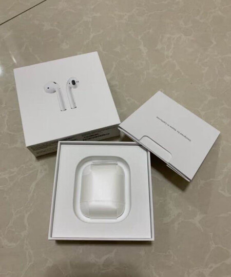 Apple AirPods 苹果蓝牙无线耳机 初代W1芯片 晒单图