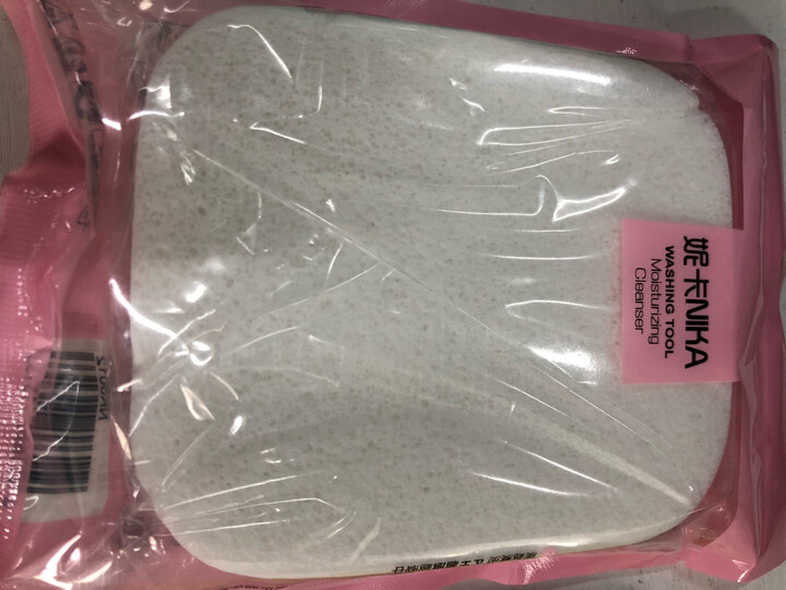妮卡(NIKA)牛奶亲肤洁面洗脸扑1个装(面部清洁 柔软海绵) 晒单图