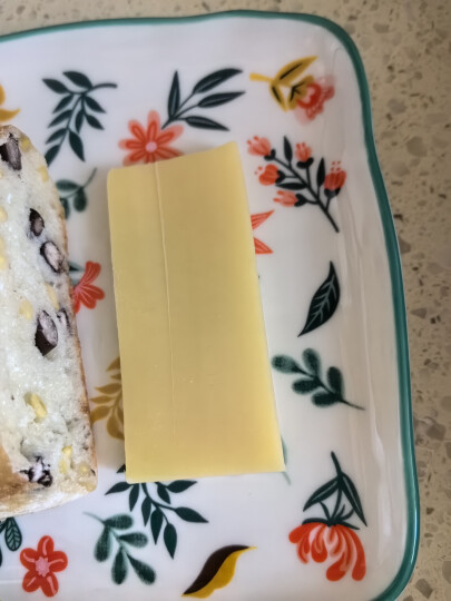 金凯利（KERRYGOLD）爱尔兰进口瑞士大孔奶酪 198g一包（干酪） 烘焙原料 早餐 面包 晒单图