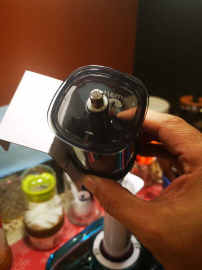 HARIO  手摇磨豆机咖啡研磨机手动磨粉机家用迷你便携式咖啡机MSS 方形手摇磨豆机透明色 晒单图