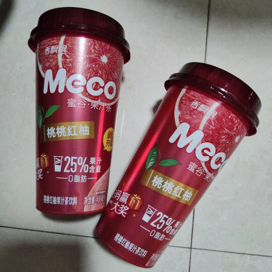 香飘飘奶茶 Meco牛乳茶 液体即饮奶茶 牛奶撞红茶饮料 300ml*6杯 整箱礼盒装 晒单图