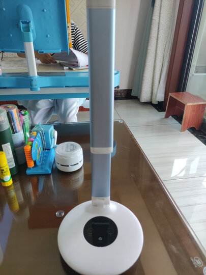 松下(Panasonic)国A级减蓝光护眼台灯六段/连续调光工作阅读儿童学生学习台灯 HHLT0610蓝色 晒单图