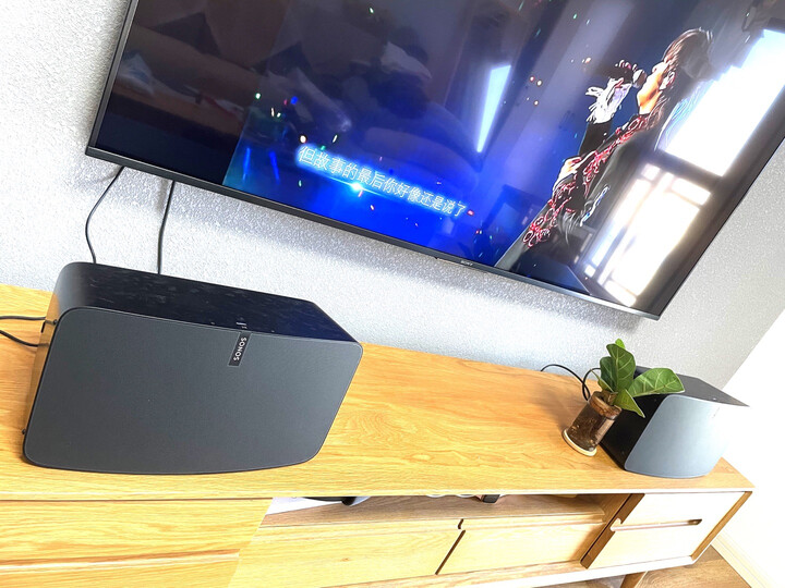 SONOS PLAY:5 智能音响 家庭智能音响系统 WiFi无线 书架音响 多房间 音响家用 非蓝牙S24(黑色) 晒单图