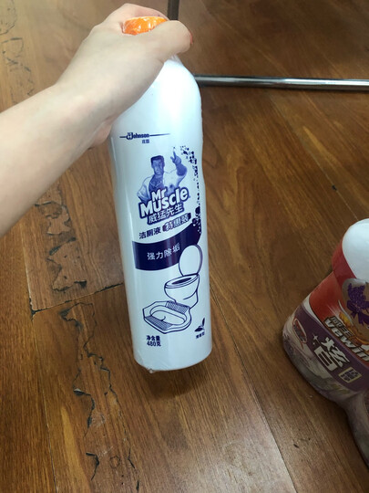 威猛先生 洁厕液 清香 500g*24瓶 整箱销售 洁厕灵 厕所清洁剂 除臭 去味 除垢 【新老包装随机发货】 晒单图