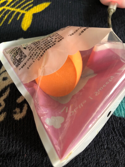 优家(UPLUS)美妆蛋 遇水变大葫芦形水滴形化妆粉扑2个装(彩妆蛋 化妆海绵粉扑定妆 颜色随机) 晒单图