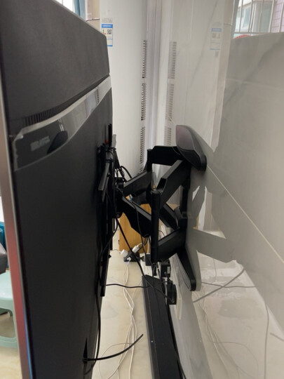 NB (60-100英寸)电视移动推车电视机移动支架电视架子落地康佳皓丽希沃鸿合商用触摸显示屏一体机挂架黑 晒单图