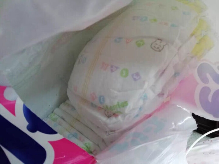 花王妙而舒Merries婴儿纸尿裤 S82片(4-8kg)小号尿不湿(日本工厂直供) 晒单图